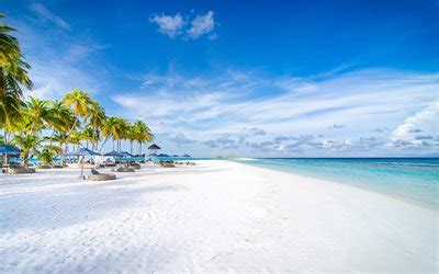 Télécharger fonds d écran Maldives luxe plage océan Finolhu plage