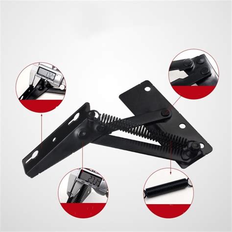 Degree Sofa Gas Spring Hinge Foldable Lifting Bracket Pairs