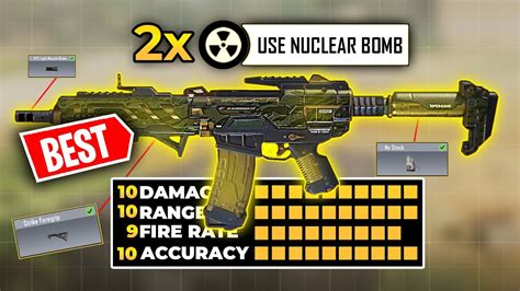 2x Nukes With The Best LK24 Gunsmith Attachments In Call Of Duty Mobile