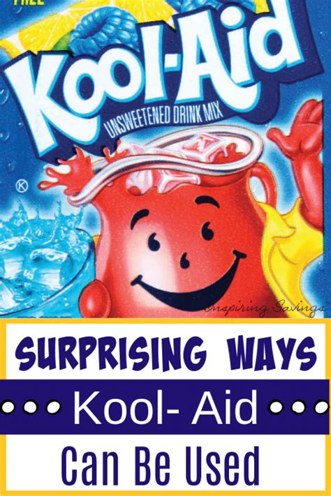 Surprising Things To Do With Kool Aid Packets