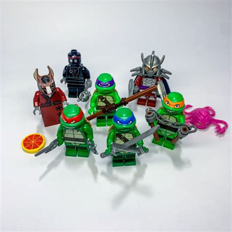 Lego Teenage Mutant Ninja Turtles (TMNT) Minifigs (LEGIT), Hobbies ...