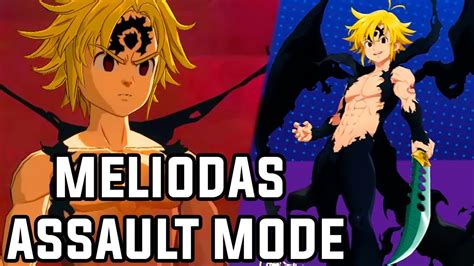 Meliodas Modo Assault Confirmado Gameplay The Seven Deadly Sins Grand Cross Youtube