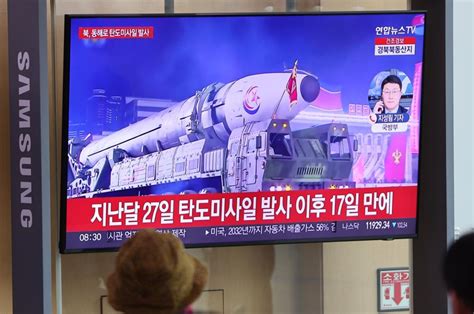 North Korea Fires Intermediate Or Longer Range Ballistic Missile