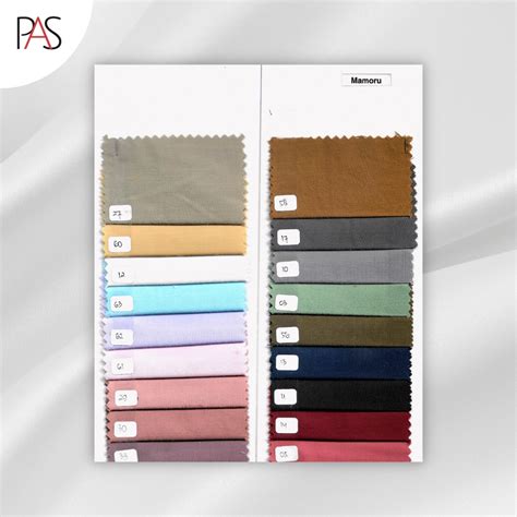 Jual Katalog Warna Kain Toyobo Twill Bahan Mamoru Shopee Indonesia