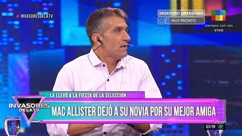 Alexis Mac Allister presentó a su nueva novia YouTube