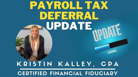 Payroll Tax Deferral Explained Youtube