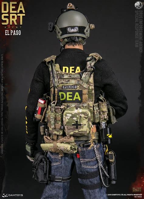 Dam 78063 16 Dea Srt Special Response Team Agent El Paso Figure By