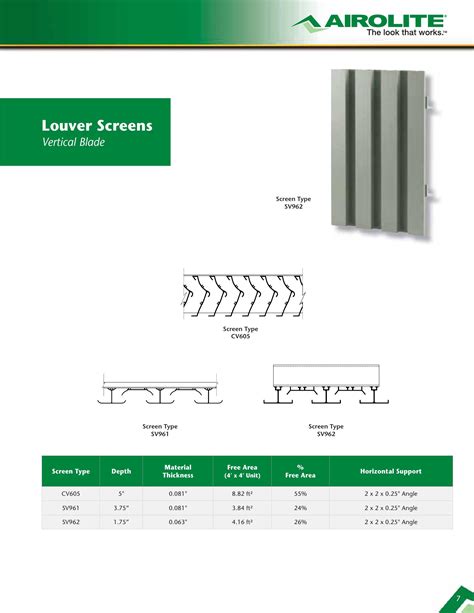 Airolite Co The Catalogs Architectural Grilles And Screens Arcat