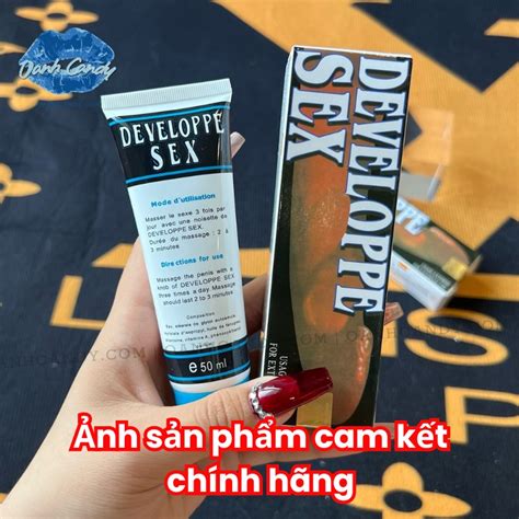 Gel DEVELOPPE SEX Tăng Kích Thước Dương Vật 50ml Oanh Candy