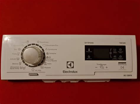 Panel Sterowania Pralka Electrolux Rpm Kg Goleni W Olx Pl