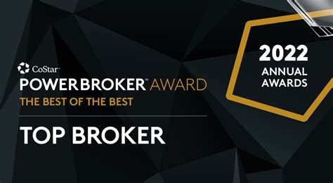 Recognition for CoStar Power Broker - 2022 | CoStar Power Broker Awards