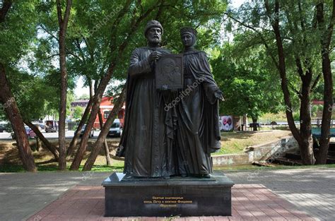 Sergiyev Posad Rusia 25 de junio de 2019 Monumento al Príncipe