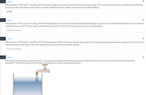 Solved The Tank Shown Below Has A Single Drain Pipe At The 56 OFF