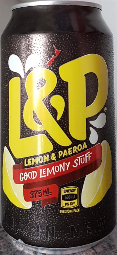 Landp Lemon Soda 375ml New Zealand