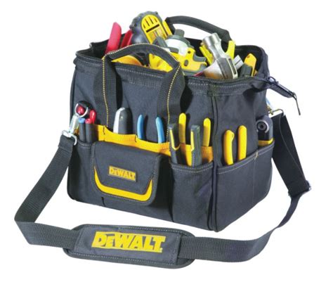 Custom Leathercraft DG5542 12 Inch DeWalt Black And Yellow Tradesman S