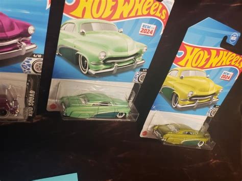 2025 Hot Wheels Super Treasure Hunt Hirohata Merc Rod Squad 4 10 Set