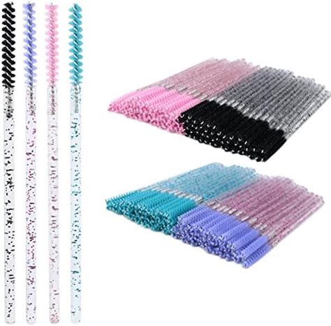 Amazon Pcs Disposable Skinny Mascara Wands Mini Crystal Eyelash