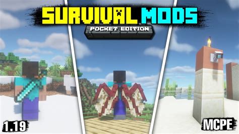 Top Survival Mods For Minecraft Pocket Edition Best Minecraft