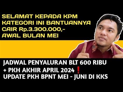 Selamat Pada Kpm Kategori Ini Cair Juta Di Bulan Mei Update Pkh