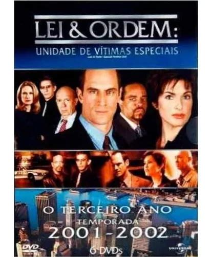 Law And Order Svu 3ª Temporada lei E Ordem Dvd Box Lacrado Frete grátis