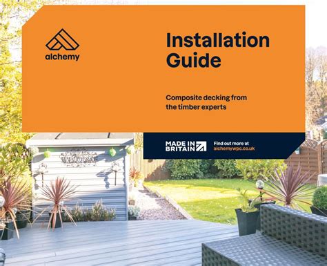 Composite Decking Installation Guide Alchemy Bsw Composites