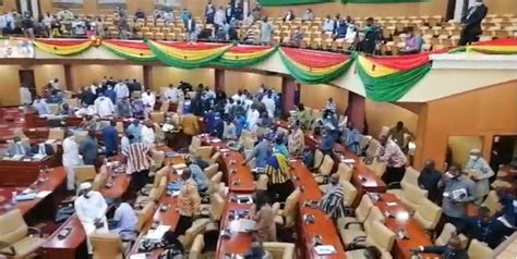 Majority Stages Walkout Over Approval Of 2022 Budget Myjoyonline