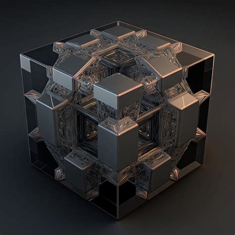 Hypercube VII Digital Art By Hyper Forms Pixels