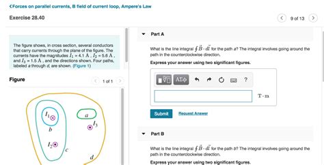 Solved Part A The Figure Shows In Cross Section Several Chegg