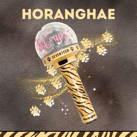 Skin Sticker Decal Caratbong Light Stick Seventeen Version Horanghae