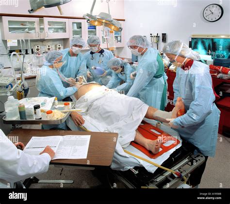 Emergency Room at Hospital Stock Photo - Alamy