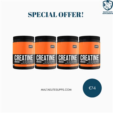 QNT Creatine 300g (X4) - Malta Elite Supplements