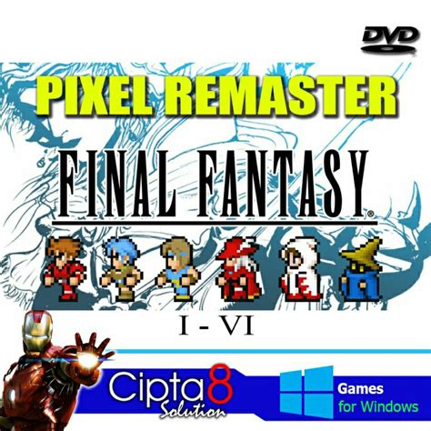 Jual FINAL FANTASY I VI BUNDLE PIXEL REMASTER BONUS DLCS FONT