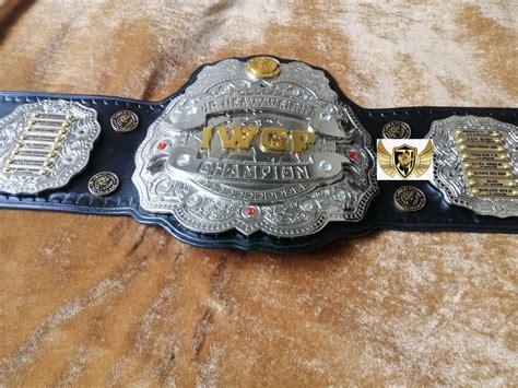 Iwgp Jr Heavyweight Championship Belt 4mm Brass 3layrs | Etsy