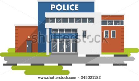 Police Station Sketch at PaintingValley.com | Explore collection of ...