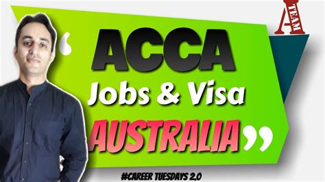 Acca Jobs Australia Psw Visa And Work Visa Job Scenario For Acca