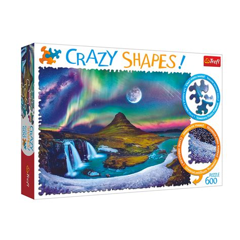 Trefl Crazy Shapes Aurora Iceland Piece Puzzle