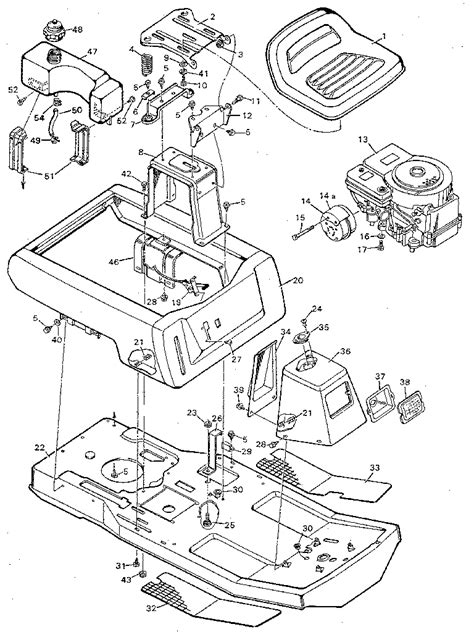 Murray Mower Parts Diagram