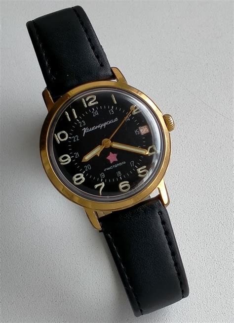 Komandirskie Vostok 2234 Gold Plated AU20 Mega Rare Gem