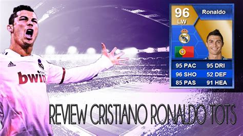 Fifa Review Cristiano Ronaldo Tots Youtube