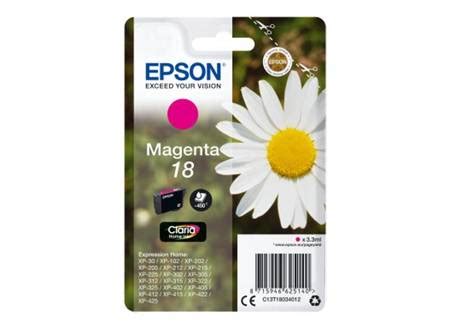 Tusz Oryginalny Epson T1803 Expression Home XP 102 XP 202 XP 302 XP 402