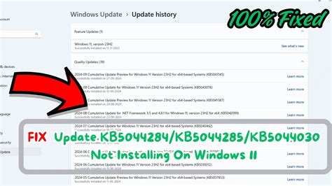 Fix Update Kb Kb Kb Not Installing On Windows