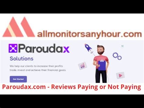 Paroudax Reviews Paying Or Not Paying HYIP Daily Update All