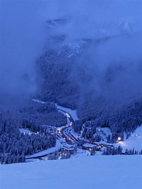 View From Skyline At Stevens Pass Washington