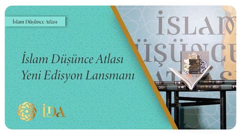 İslam Düşünce Atlası Yeni Edisyon Lansmanı YouTube