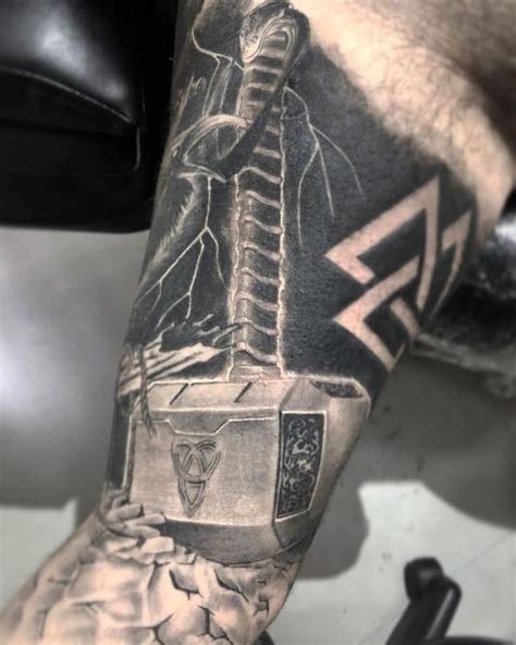 101 Amazing Mjolnir Tattoo Designs You Need To See Outsons Men S