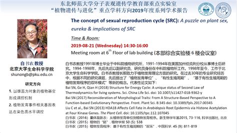 The Concept Of Sexual Reproduction Cycle Src A Puzzle On Plant Sex