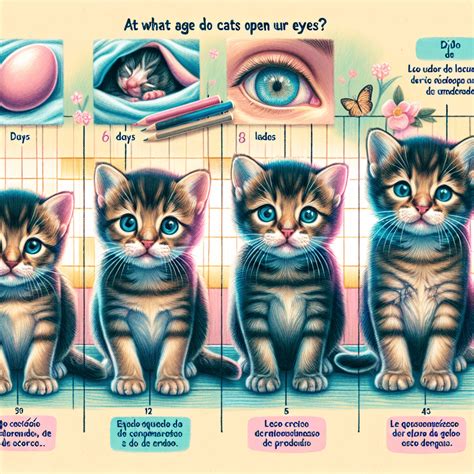 Descubre A Qué Edad Los Gatitos Abren Sus Ojos Guía Completa De Desarrollo Felino Gato