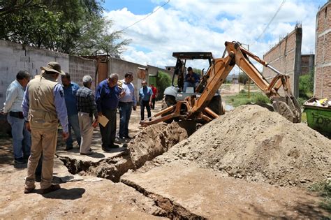 SUPERVISAN AUTORIDADES DE JESÚS MARÍA ZONAS AFECTADAS POR LLUVIAS