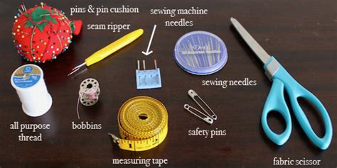 Important Tools For Hand Sewing - Stitching at Hearthside