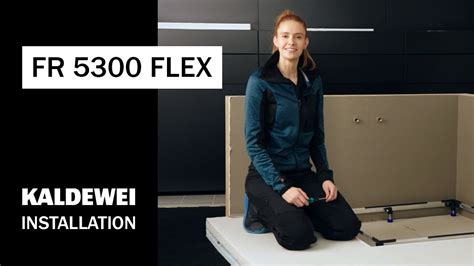 FR 5300 FLEX Installation KALDEWEI YouTube